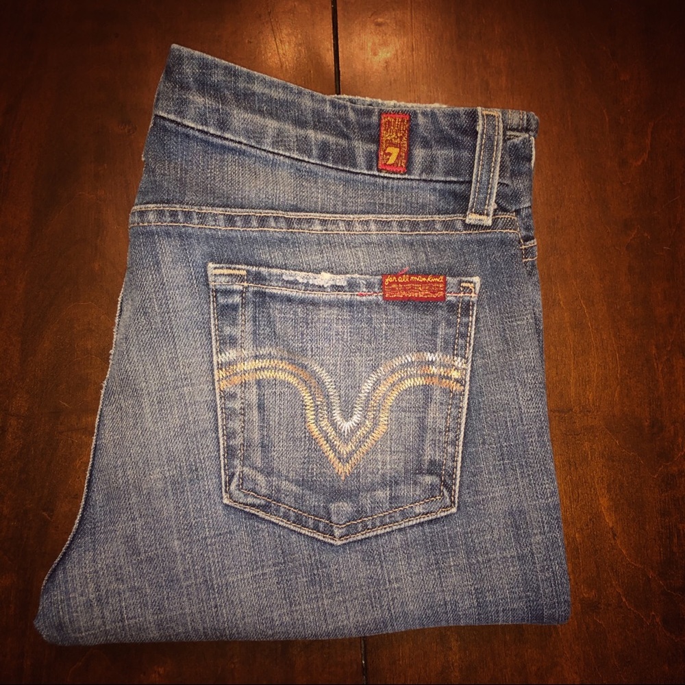 RARE Seven 7 for All Mankind Foil Pocket 26x34